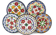 Hand-Painted Plates from Valencia