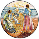 CER-ALACREU2-31 - Decorative Hand Painted Plate