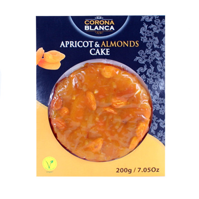 Artisan Freshly Pressed Apricot Cake with Almonds FT027-COPY
