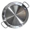 Electric Stove-top Stainless Steel Paella Pan - 14 inch/36cm PS136V