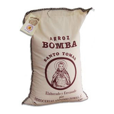 Bomba Rice D.O. in Textile Bag - Bulk RC003-5K