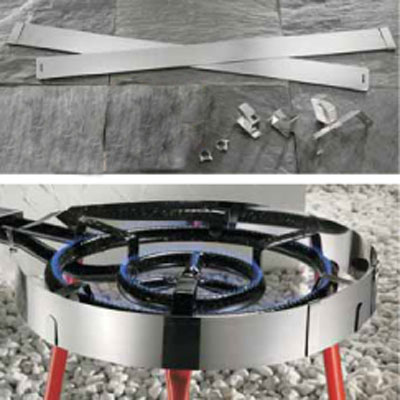 BN104 - Stainless Steel Wind Screen For All Paella Burners