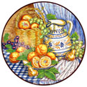 CER-BODEGONB3-40 - Decorative Hand Painted Plate
