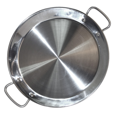 PS132V - Electric Stove-top Stainless Steel Paella Pan - 13 inch/ 32 cm