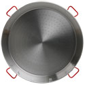 PS130 - Traditional Polished Steel Paella Pan - 50 inch/ 130 cm